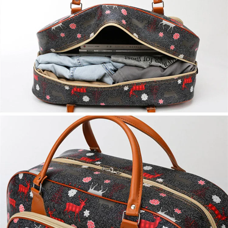 Multifunction Travel Luggage Bag Portable Weekend Overnight Clothes Ipad Umbrella Cosmetics Organize Storage Handbag Accessories