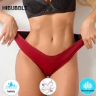 Черные технологические менструальные трусики без необходимости, расширенное герметичное женское нижнее белье с защитой спины, брифы для периода 6XL, женское нижнее белье