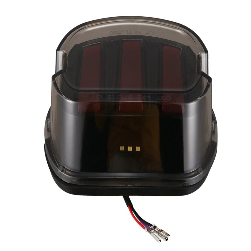 

Motorcycle LED Tail Light With Turn Signal Brake License Plate Light For Fatboy Road King Electra Glide Nightster Street Bob Mot