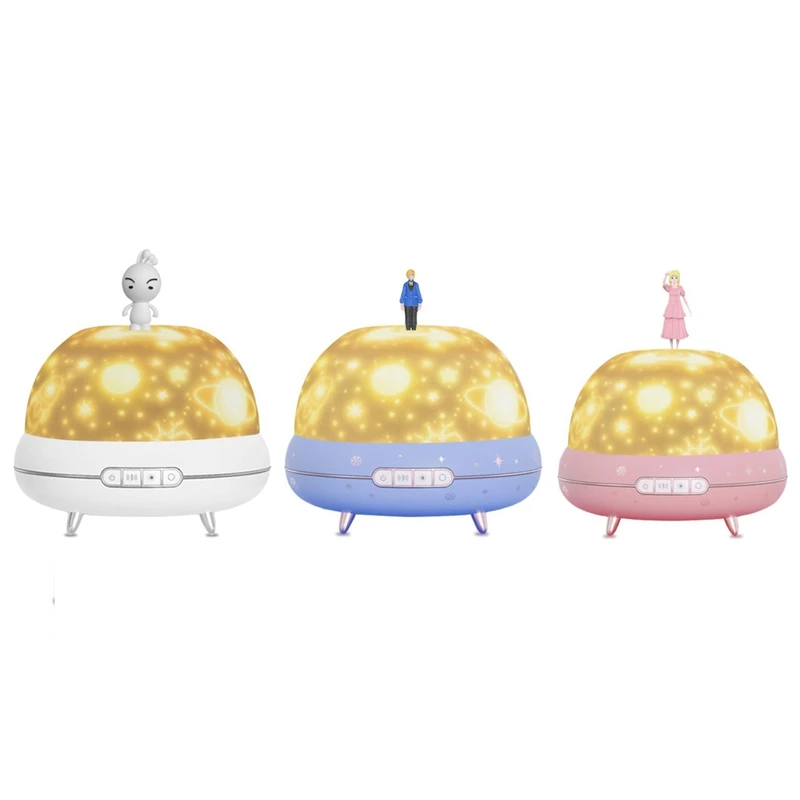 

Projector Starry Sky Night Light Projector Bedroom Decor Bluetooth Rotating Music Children's Night Light Kids Gift
