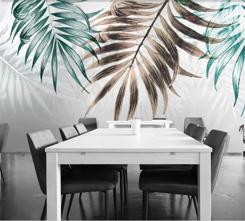 Флизелиновые обои Milofi современные минималистичные ручная роспись свежие