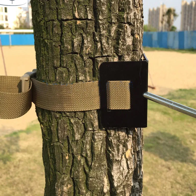 

Metal Diameter In 35mm Animal Shooting Target Slingshot Hunting Catapult Practice Tree Pole Mount Easy Belt Installation