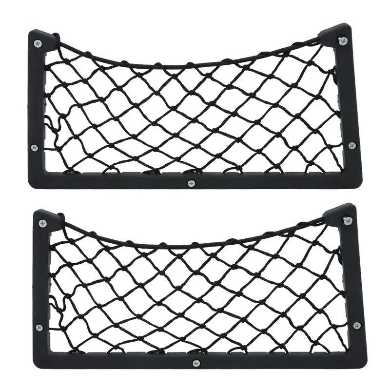 Camping Car Net Organizer Storage Bag Pocket Door Panel Bus Seat Back Mount Mesh Phone Holder Network For Wallet Key | Автомобили и