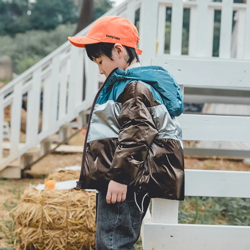 Зимняя одежда для мальчиков и девочек Толстая детская теплая куртка на холодную