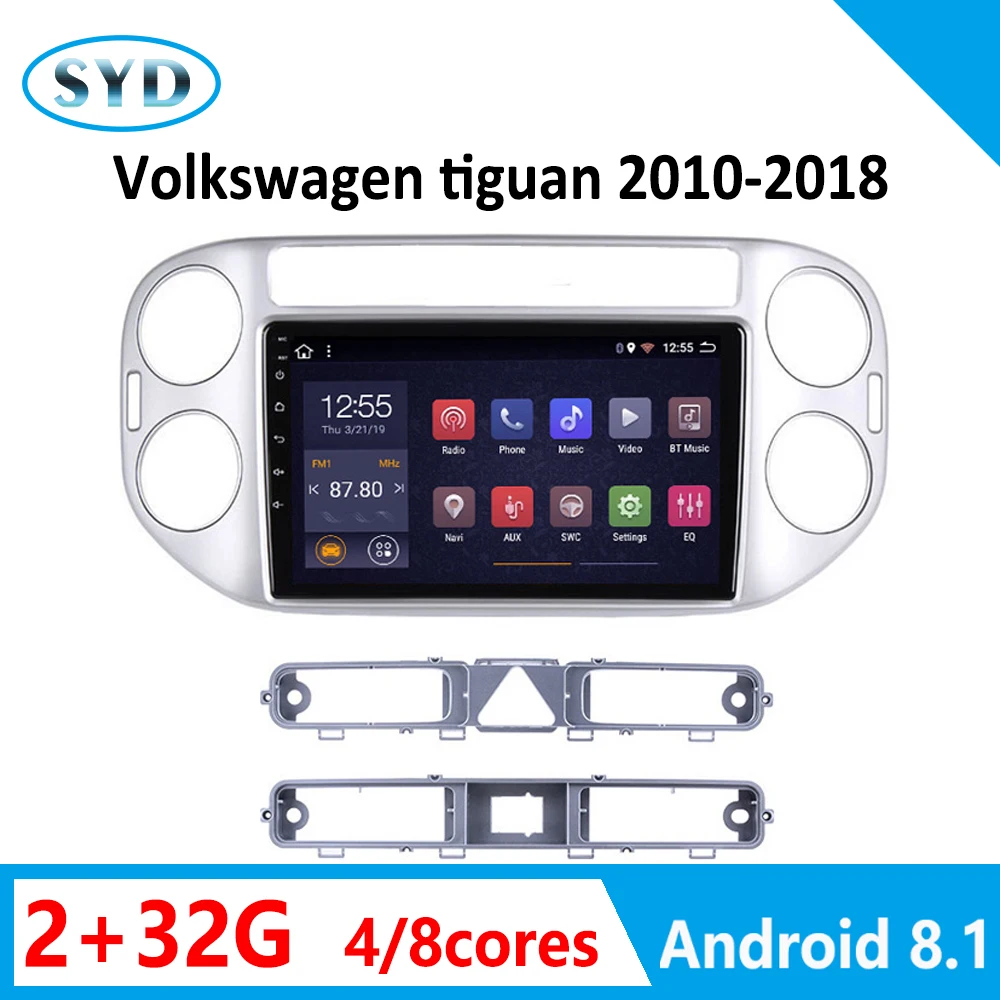Автомагнитола для tiguan 2010 2011 2012 2018 система GPS навигации мультимедийный плеер с