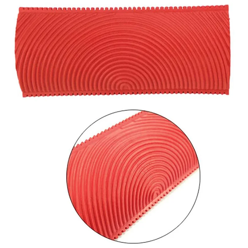 4 шт. инструмент для создания деревянных зерен настенный орнаментный резиновый