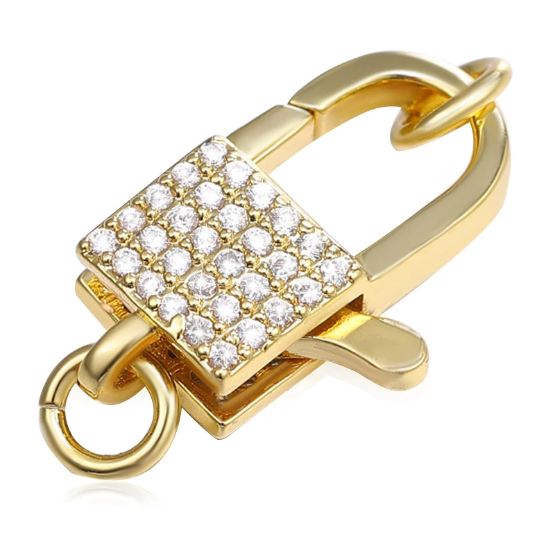 Застежки для ювелирных изделий сделай сам застежки-карабины медные ожерелий