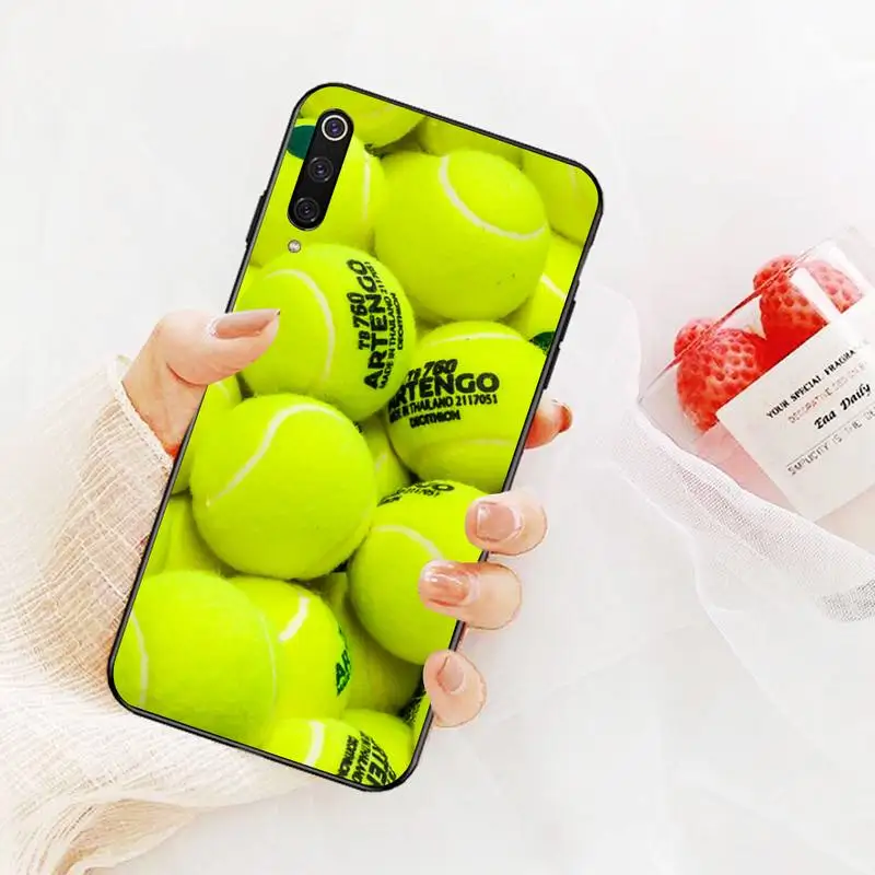 Черный мягкий чехол PENGHUWAN с движущимся теннисным мячом для телефона Redmi Note 8 8A 7 6 6A 5