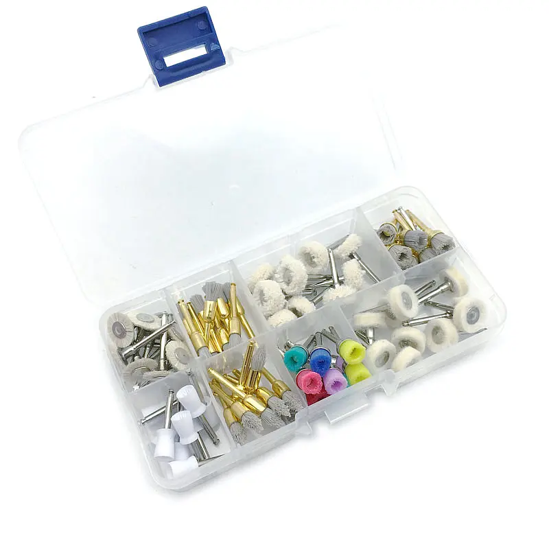 80 шт./компл. зубная щетка для полировки зубов|Стомотологические сверла и щетки| |