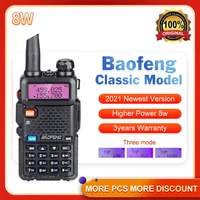 high power radio baofeng uv 5r 8w dual band walkie fm transceiver uv 5r portable two way radio amateur ham cb radio