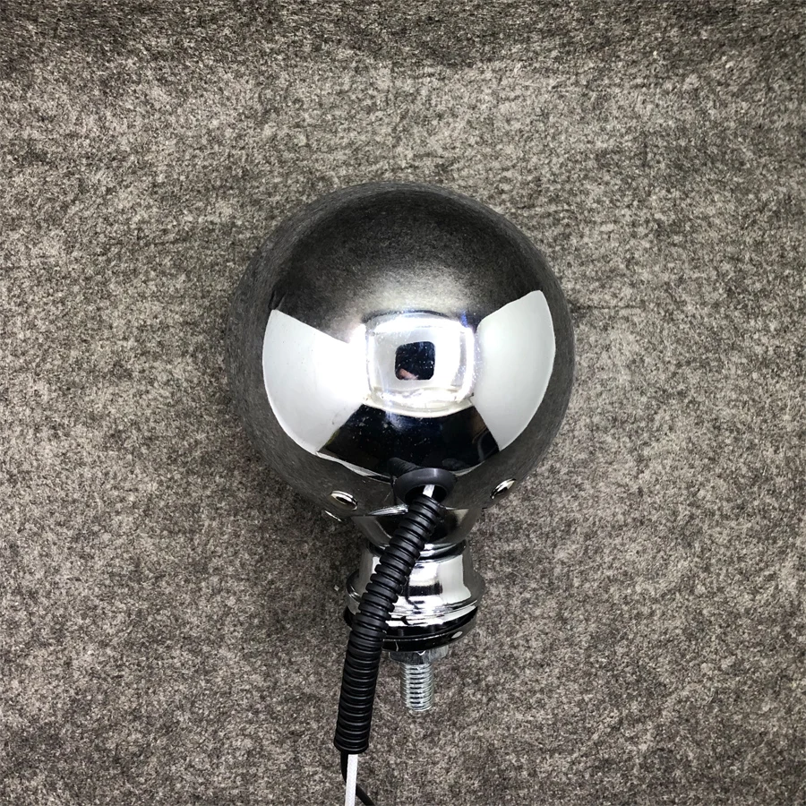 Универсальный хромированный металлический фонарь для Мотоцикла Suzuki Ducati Choppers