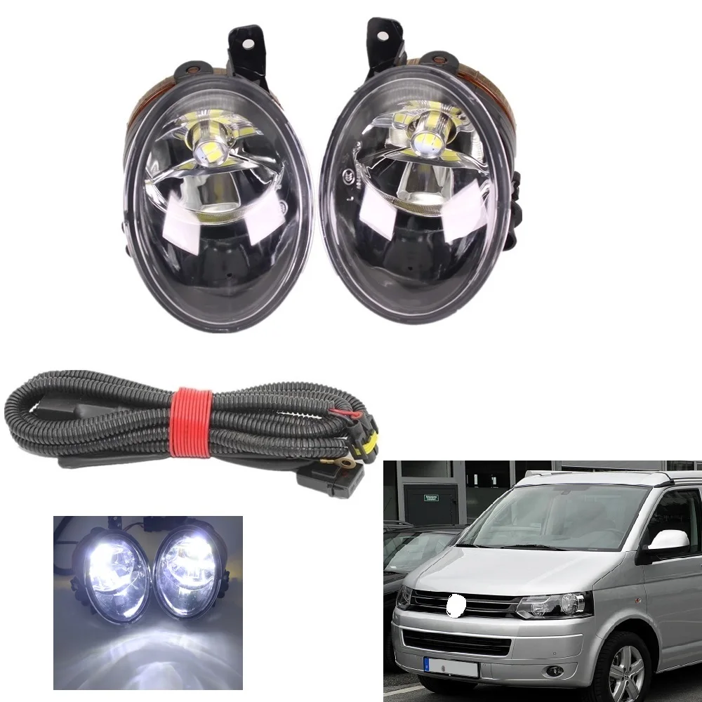 Для VW Transporter Multivan Caravelle T5 T6 2010 2011 2012 2013 2014 2015 передний бампер светодиодный