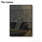 Винтажный постер, картина с изображением Человека-дьявола, лампа Франциско де гоя, холст, печать, настенное искусство, Wicca, украшение для дома, подарок