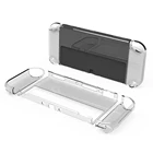 Защитный чехол для игровой консоли Nintendo Switch OLED 3 в 1, противоударный Противоскользящий защитный чехол