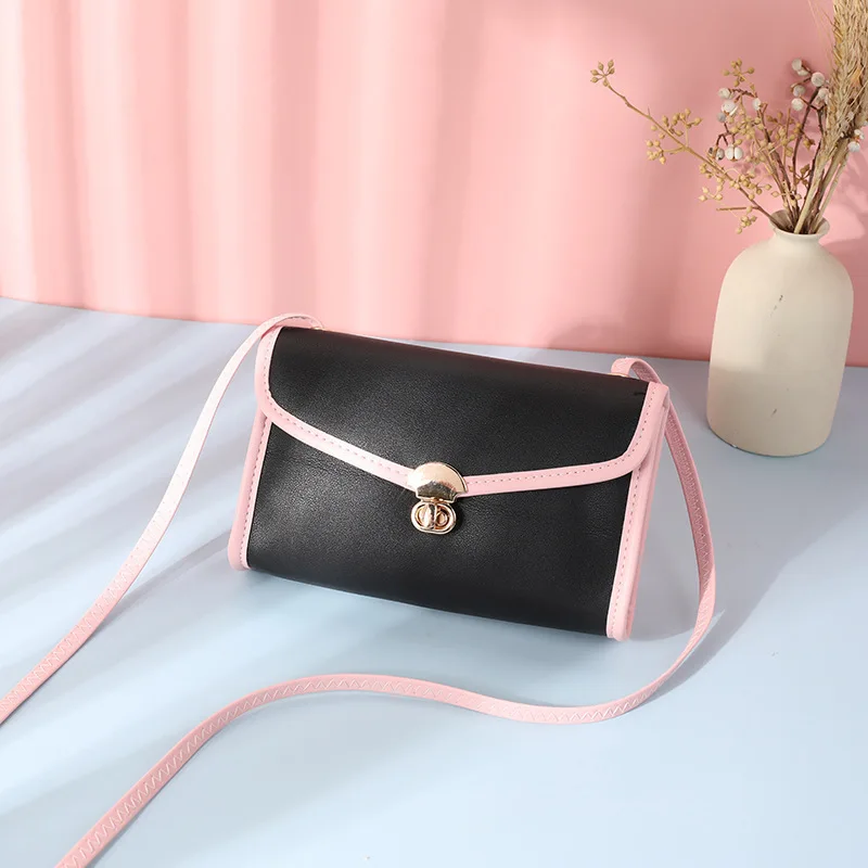 

womens hands mini messenger female 2021 summer new lock small leisure simple one shoulder bag fashion purses