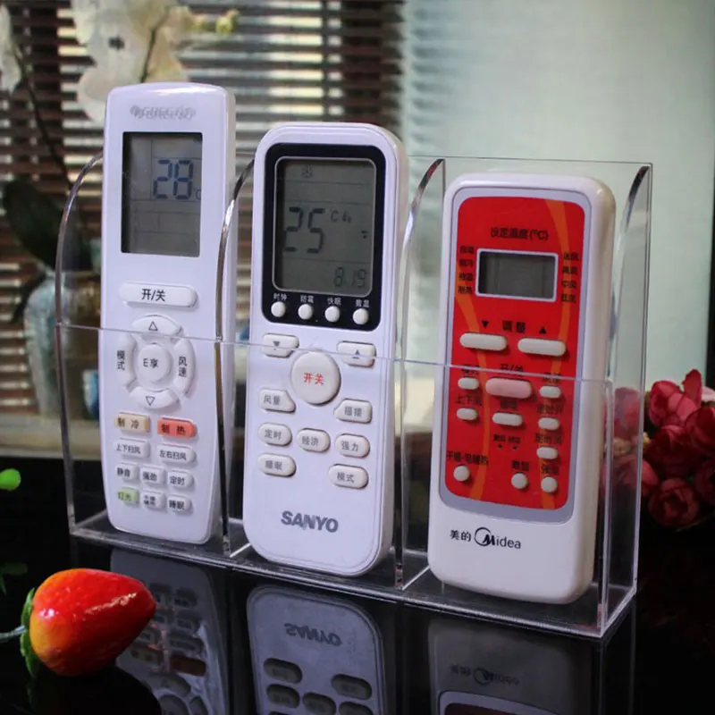 Rc коробка для хранения пульта дистанционного Управление кондиционера 3 слота