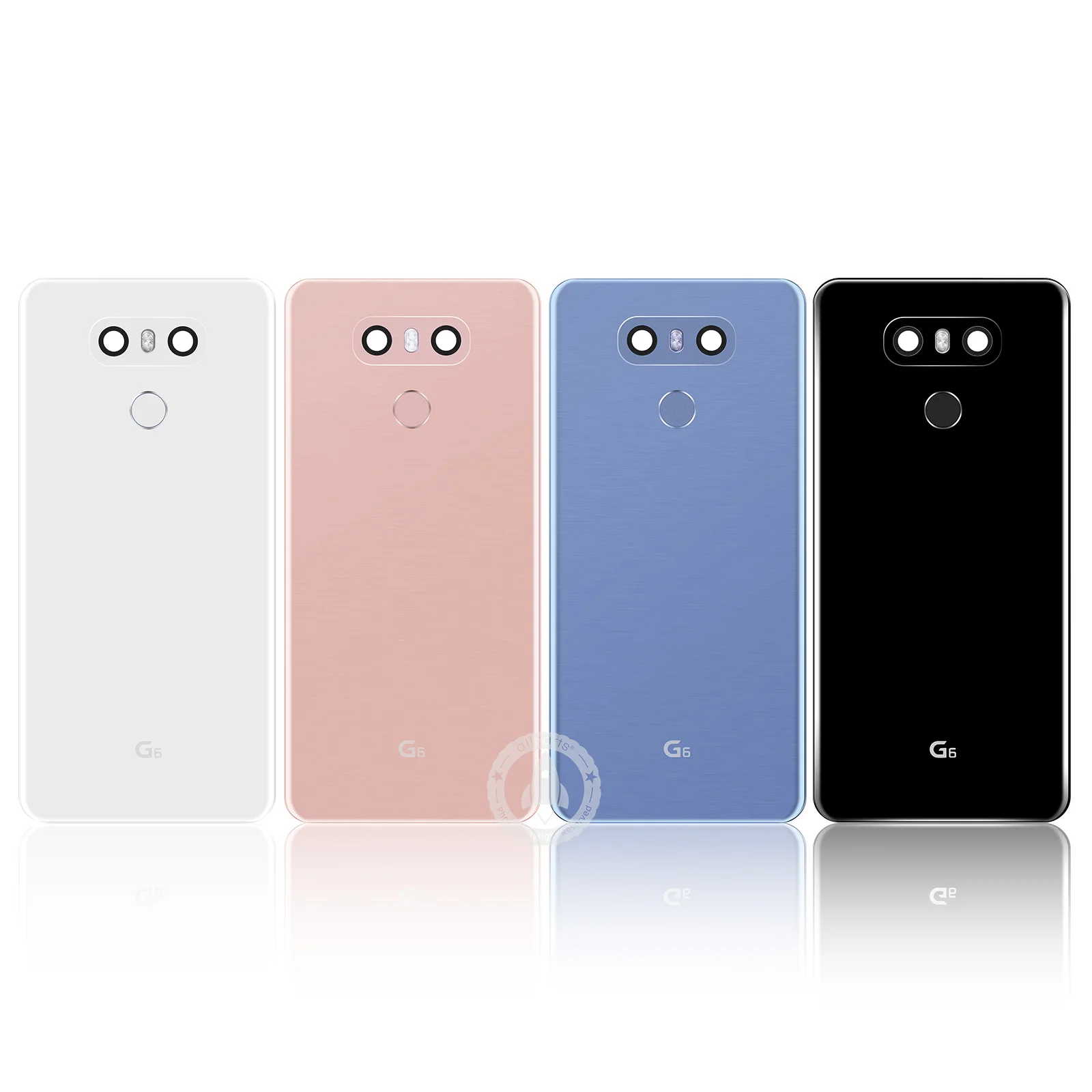 Задняя крышка для LG G6 H870 H871 H872 H873 LS993 на батарею черный белый золотой
