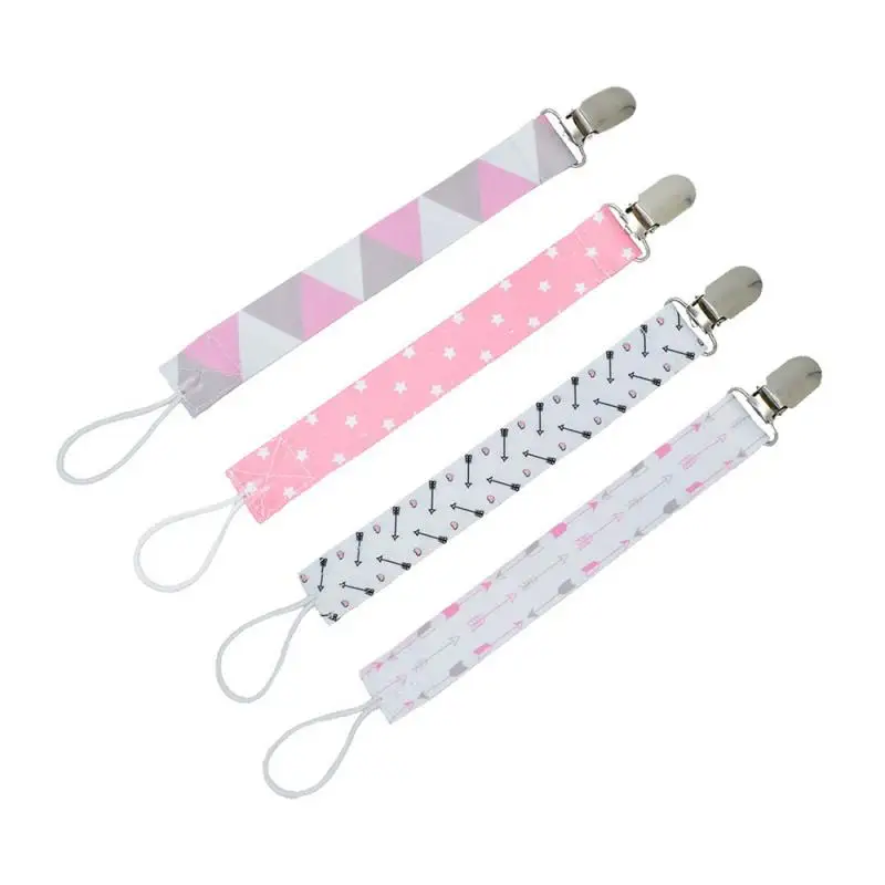 4 шт./компл. детская цепочка для соски пустышки|Шнурки и чехлы сосок| |