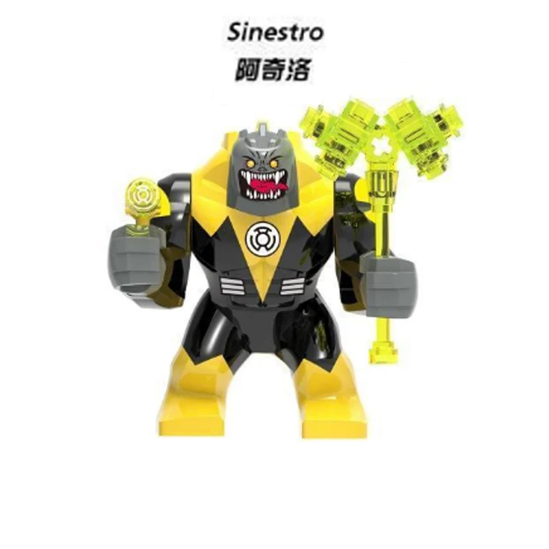 

Action figure Lizhi hero character building blocks tall and mighty Thanos and powerful venom