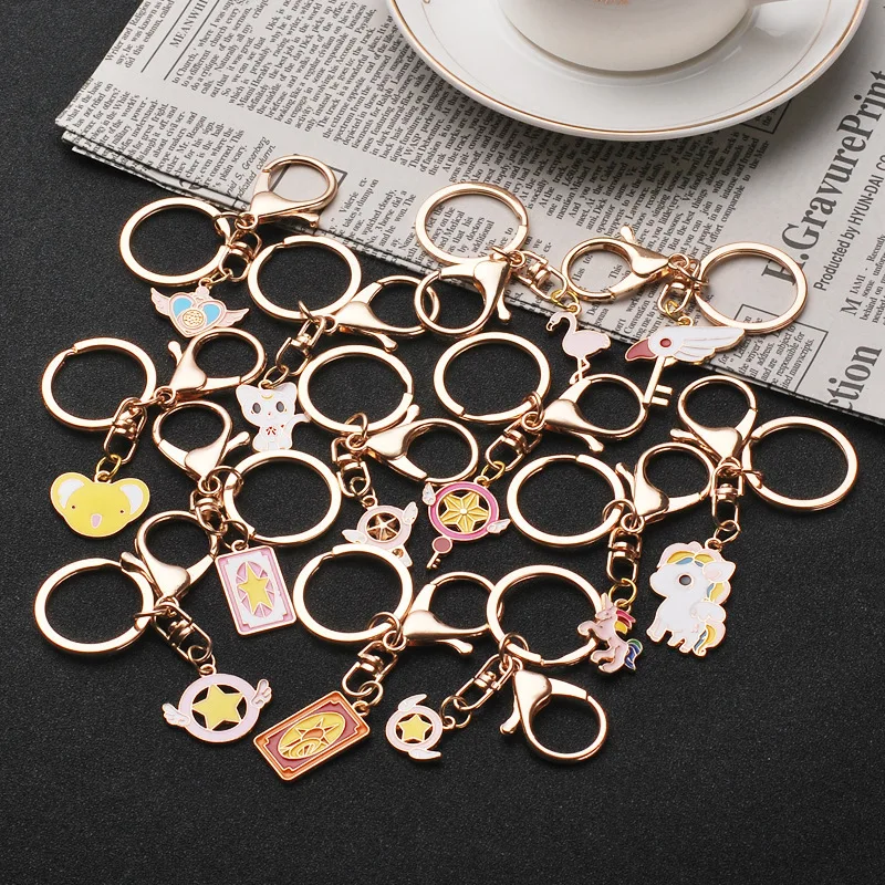 Мультяшная креативная Волшебная карта для девочек Сакура волшебная палочка