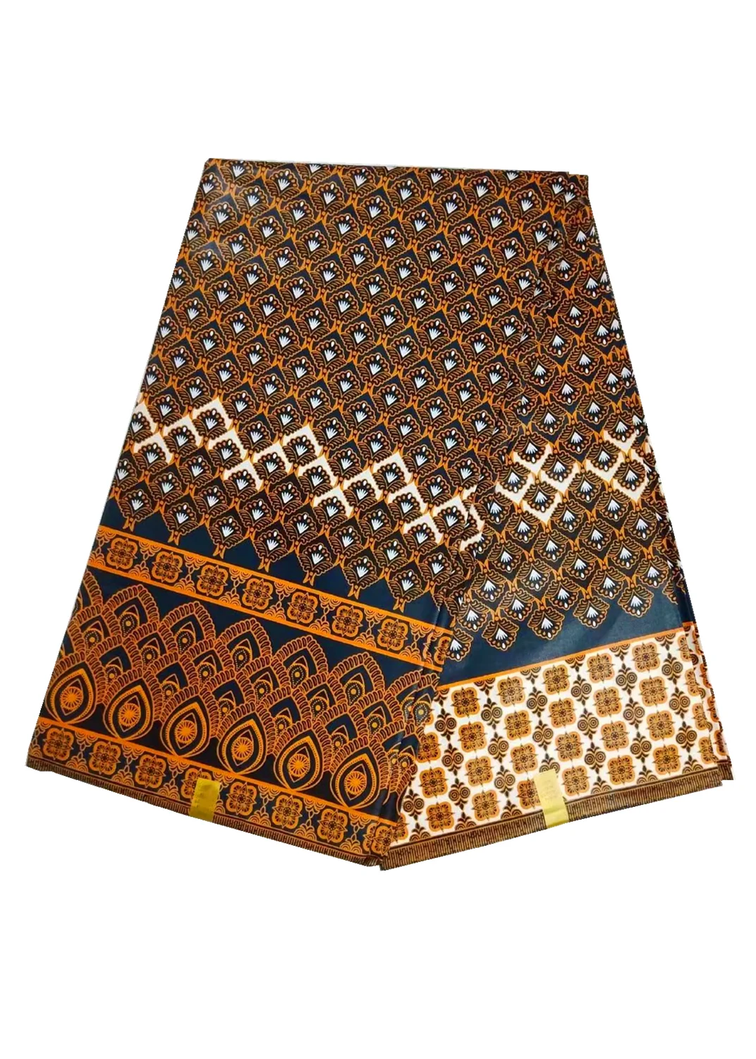 

best Hot Sale African Wax Fabric 100%Cotton Material Nigerian Ankara Block Print Batik Dutch High Quality Sewing Cloth 12