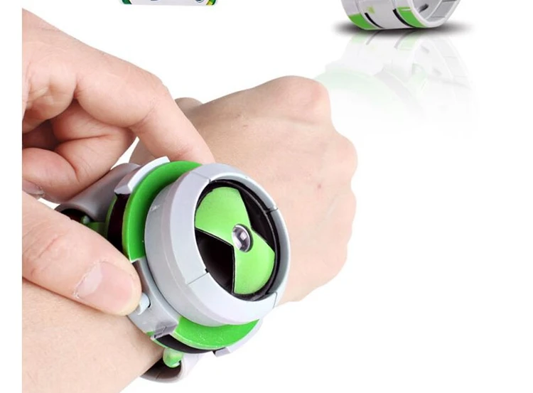 Бен 10 Часы Omnitrix игрушки для детей прожектор Часы подлинный Бен 10 проектор средняя поддержка детей рождественские игрушки