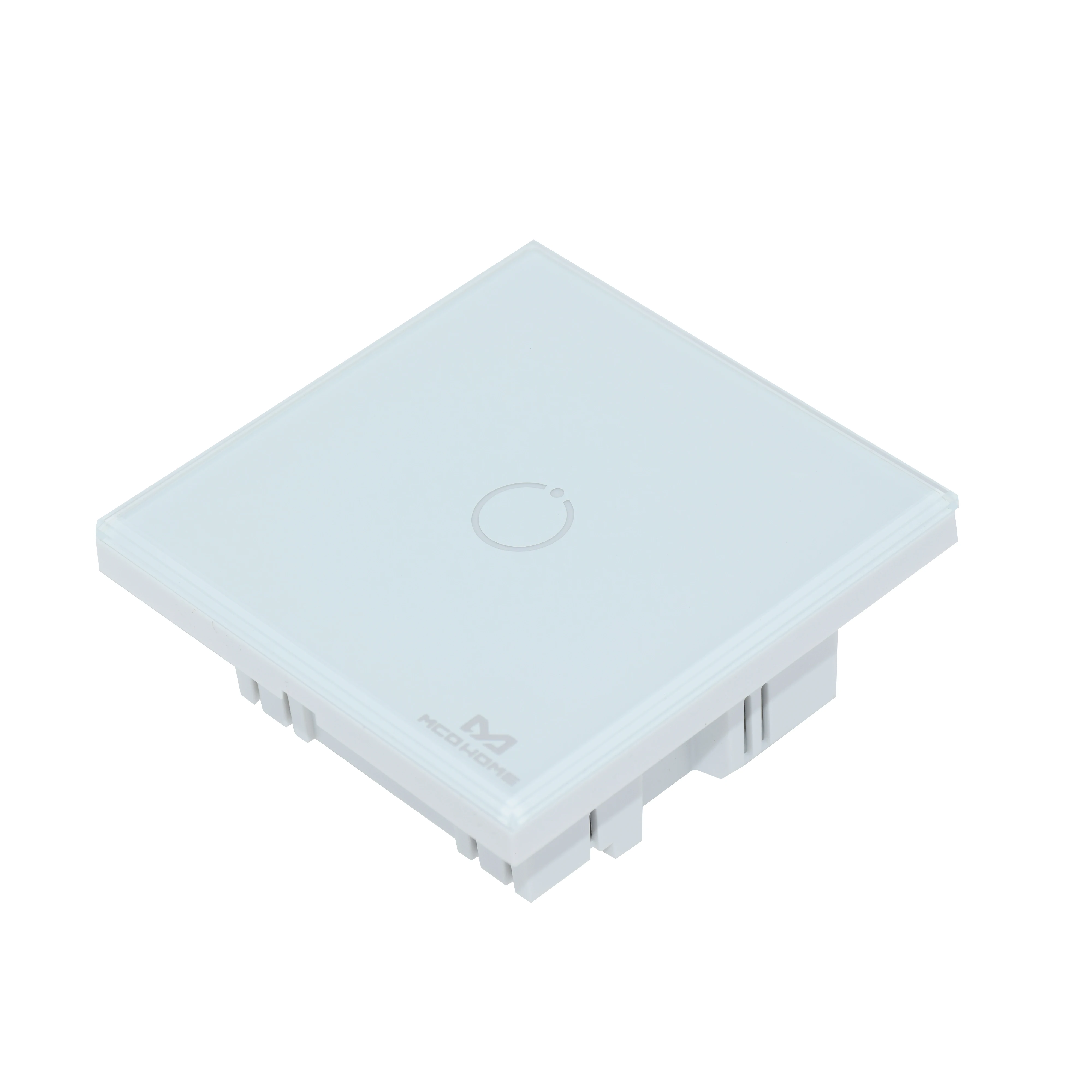 Z-Wave Plus MCO home Glass Touch Panel power Switch 1 gang one relay ON/OFF switch module MH-S311 for lamp light control | Безопасность