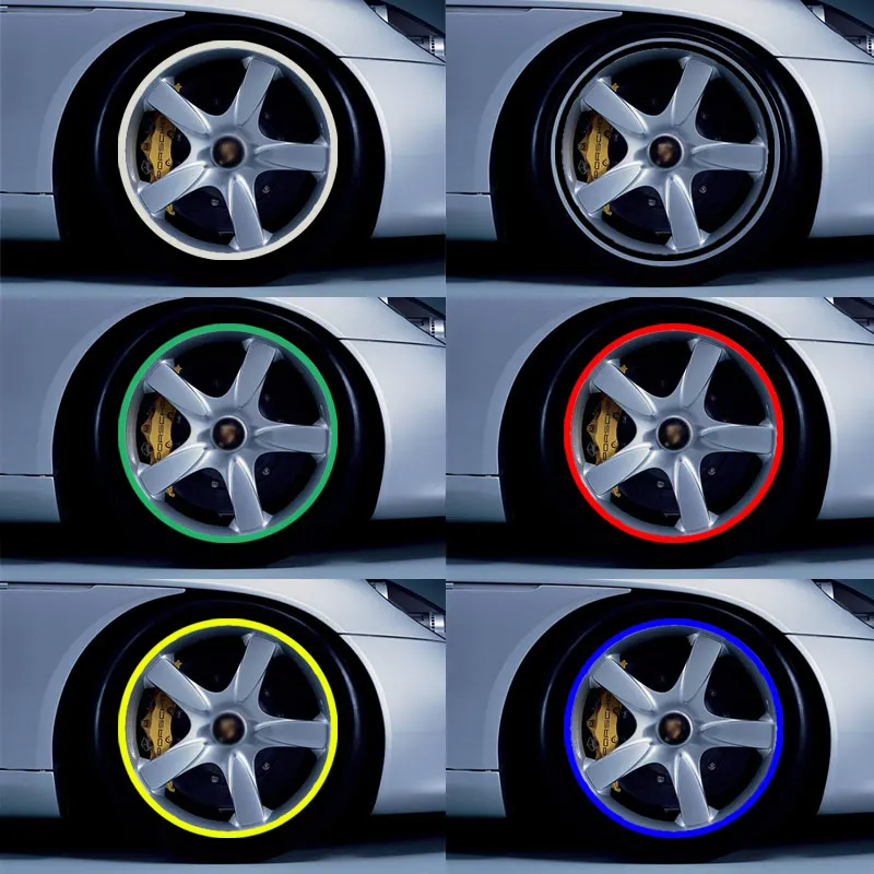 16 шт. светоотражающие наклейки и Переводные картинки для колес мотоцикла 14