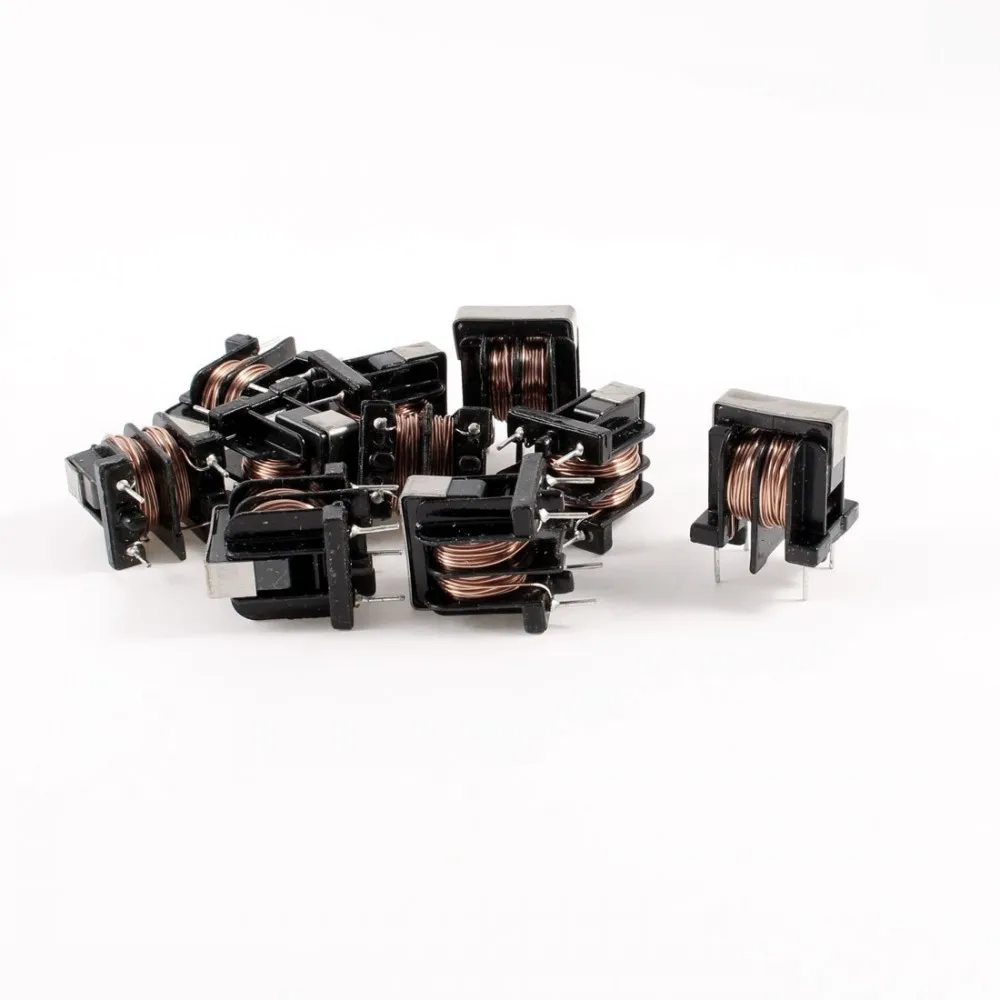 100 шт./лот u10.5 UF10.5 5MH 10MH 15MH 20MH 30MH 40MH 50MH 10*13 мм дроссельная индукция общего режима для