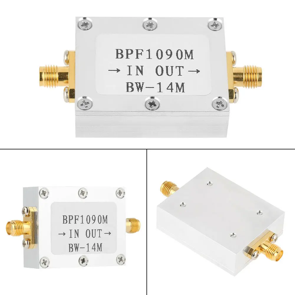 1090MHz ADS-B Aeronautical Bandwidth 14MHz Passband SMA Interface Band-pass Filter @50Ω Bandpass Circuit | Обустройство дома