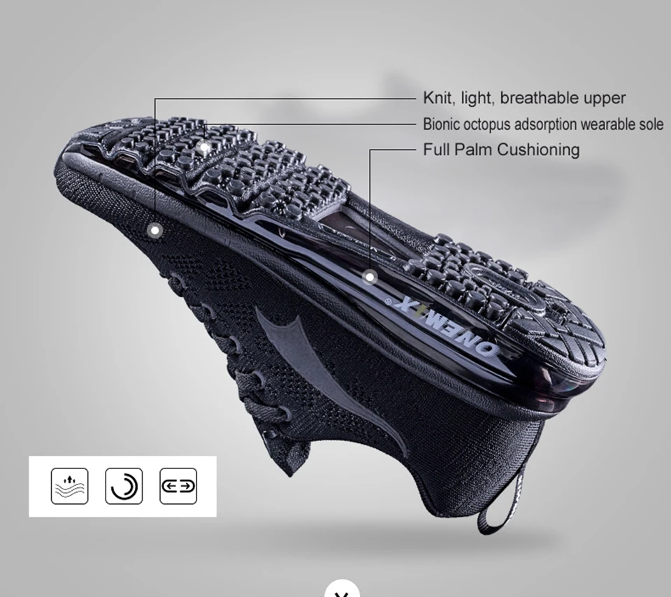 ONEMIX 2022 Men Running Shoes Light Women Sneakers Soft Breathable Mesh Deodorant Insole Outdoor Athletic Walking Jogging Shoes