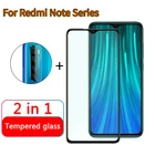 2 в 1 для Xiaomi Redmi Note 6 7 8 Pro объектив камеры полное покрытие закаленное стекло Защита экрана стеклянная пленка для Redmi Note 6 7 8