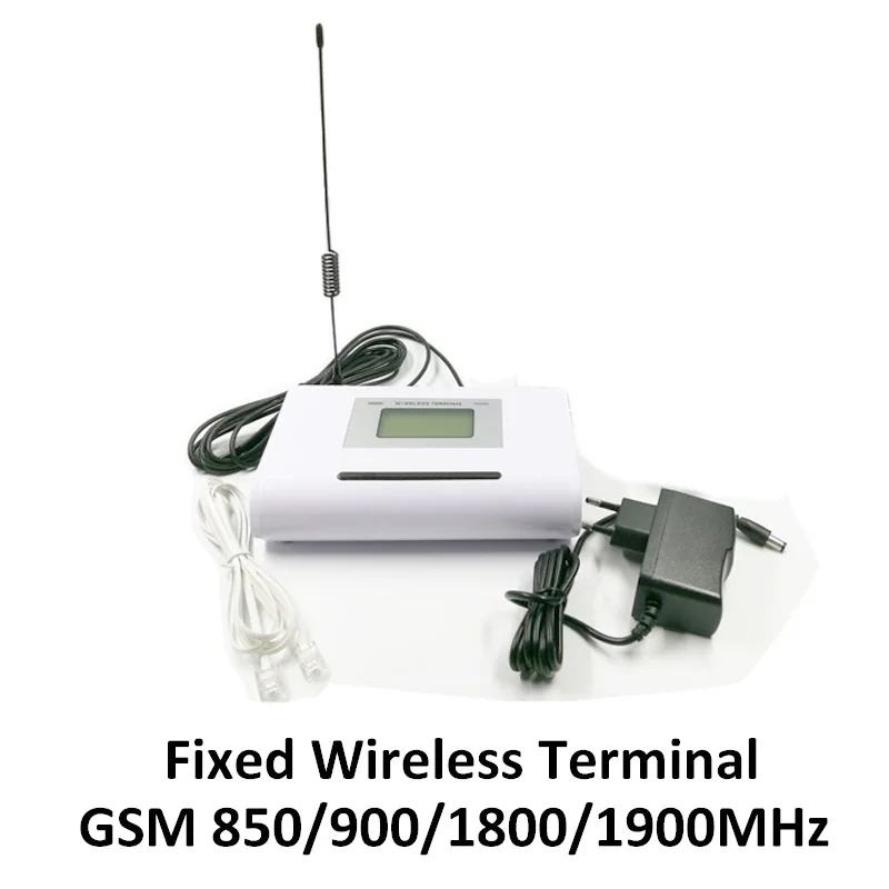 GSM 850/900/1800/1900 МГц фиксированный беспроводной терминал с ЖК-дисплеем поддержка