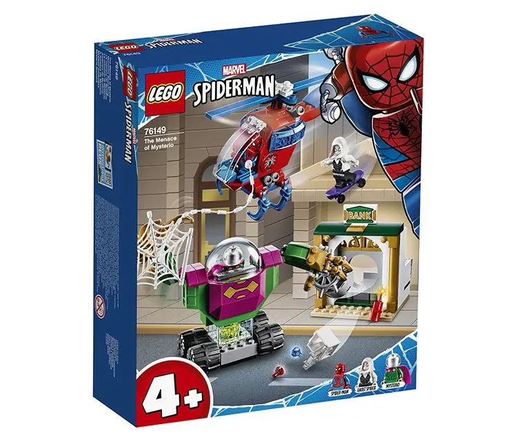 Designer Lego Super Heroes (super heroes) 76149 threat мистерио 4 + Building Blocks Construction Bricks sets Educational toys constructors