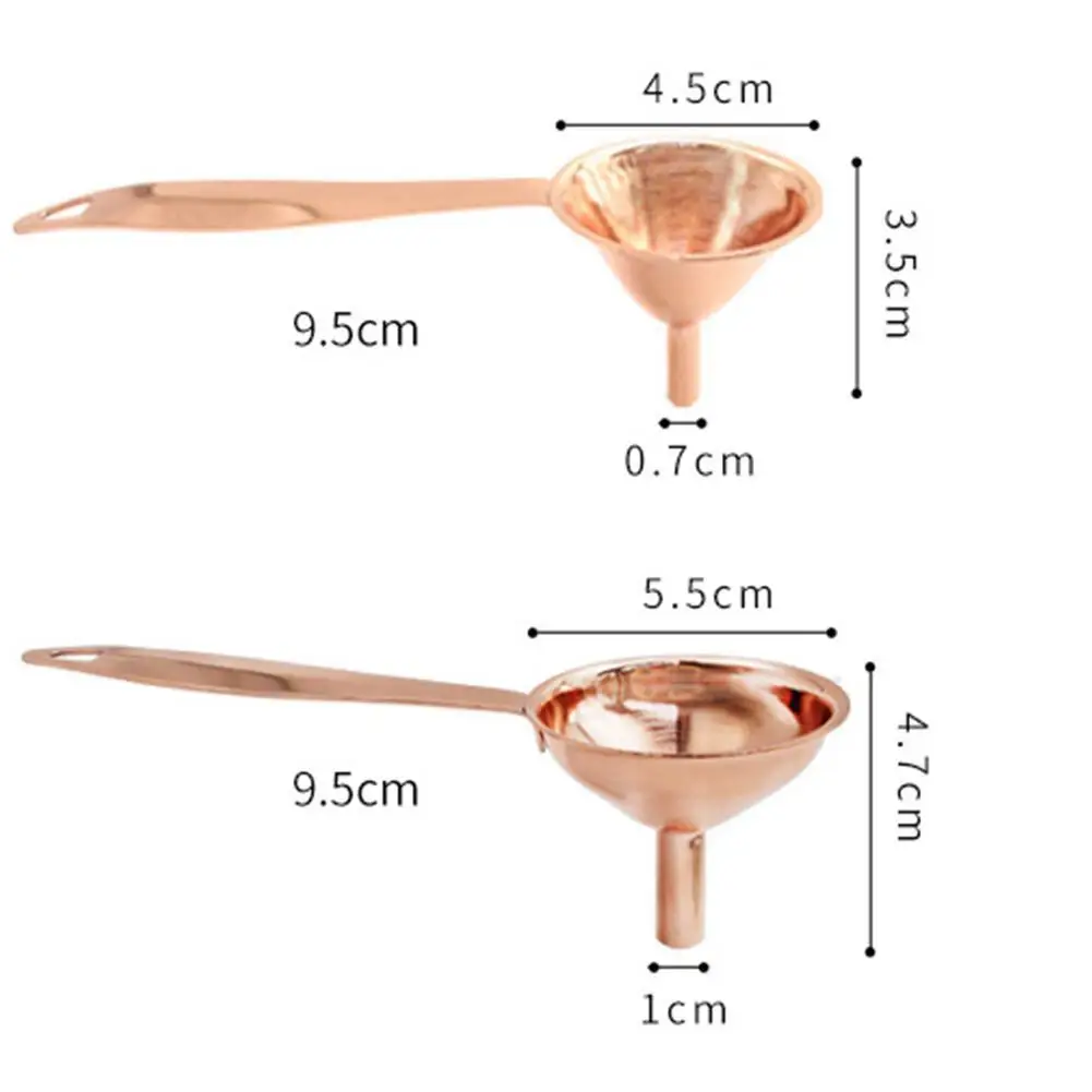 3 шт./компл. простая многофункциональная Воронка из нержавеющей стали с ручкой