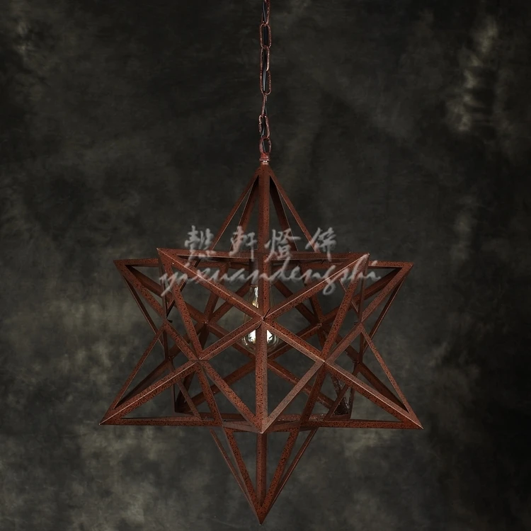 Американский минималистичный промышленный подвесной светильник в стиле лофт из