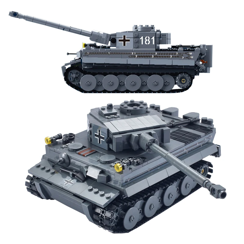 1010 шт. Детский конструктор тяжелый Тигр | Игрушки и хобби