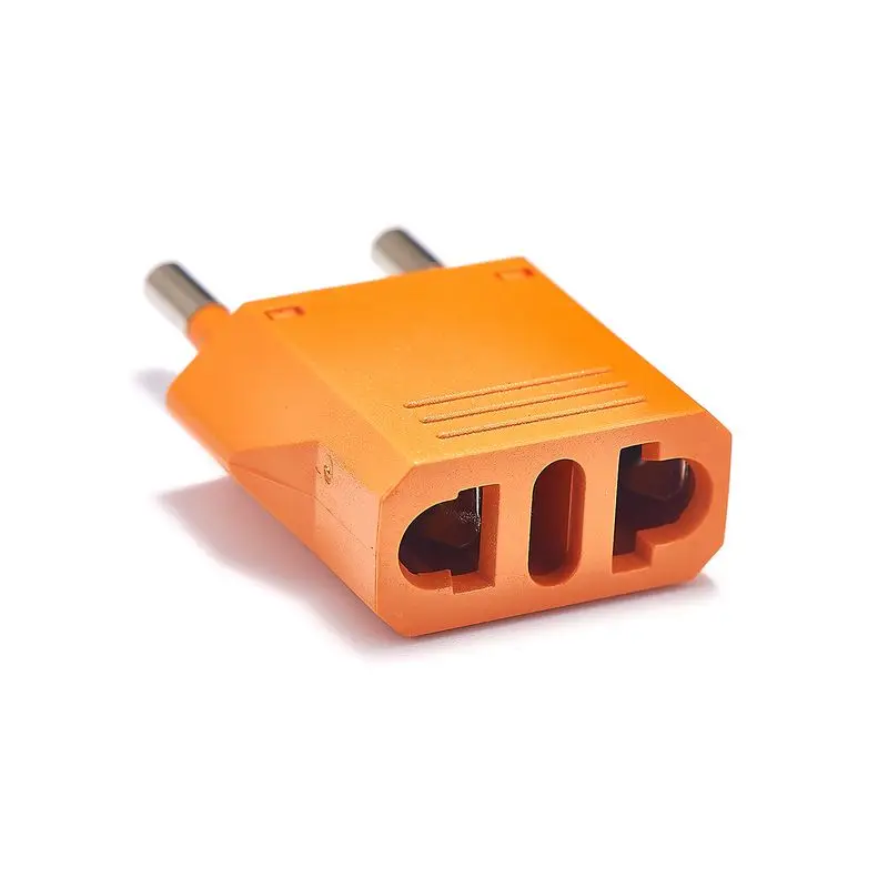 1pcs US To EU Plug Adapter Converter Japan European American adapter Type C Travel Power Electric Sockets Outlet | Электроника