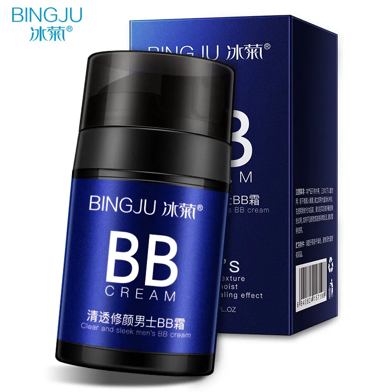 BINGJU Perfect 50 г мужской BB крем уход за лицом основа макияж маскирующий отбеливающий