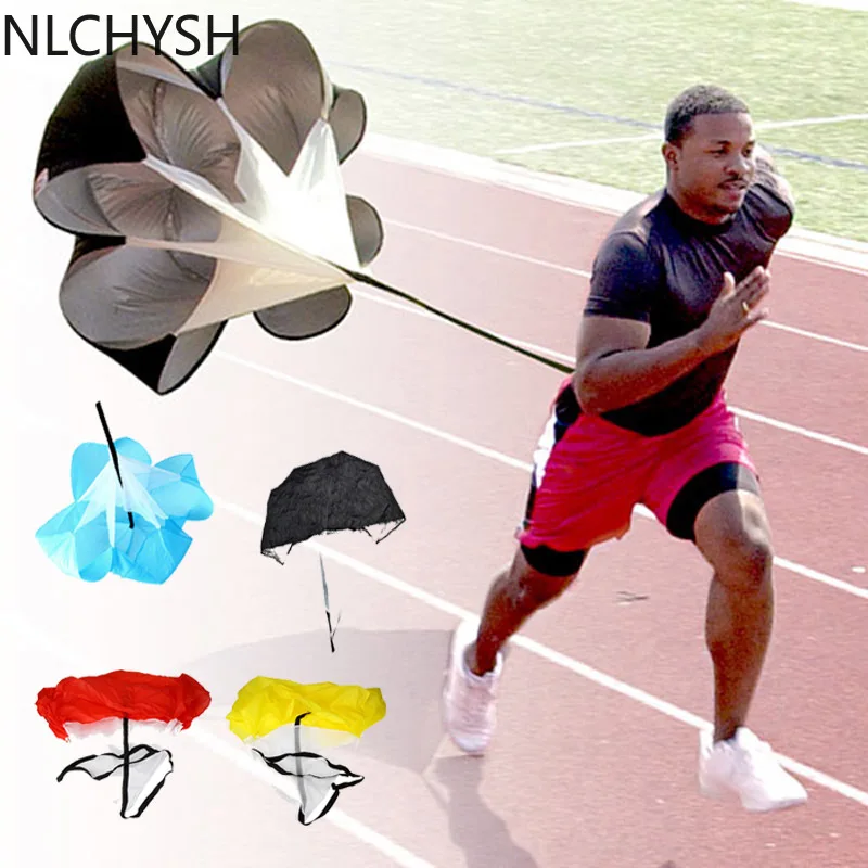 

Resistance Adjustable 56" Speed Drills Training Resistance Parachute Umbrella Running Chute Soccer Football Training Power Tool