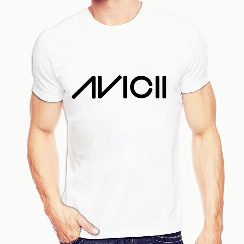 Dj Avicii футболки для мужчин Harajuku забавная Мужская футболка с рисунком Хип Хоп