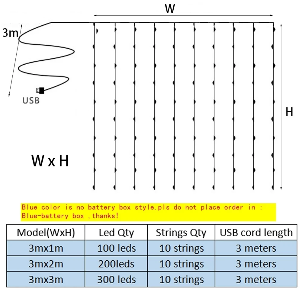 

3M Remote Fairy String Lights Garland Led on the Window USB String Lights Wedding Party Christmas For Window Home Outdoor Decor