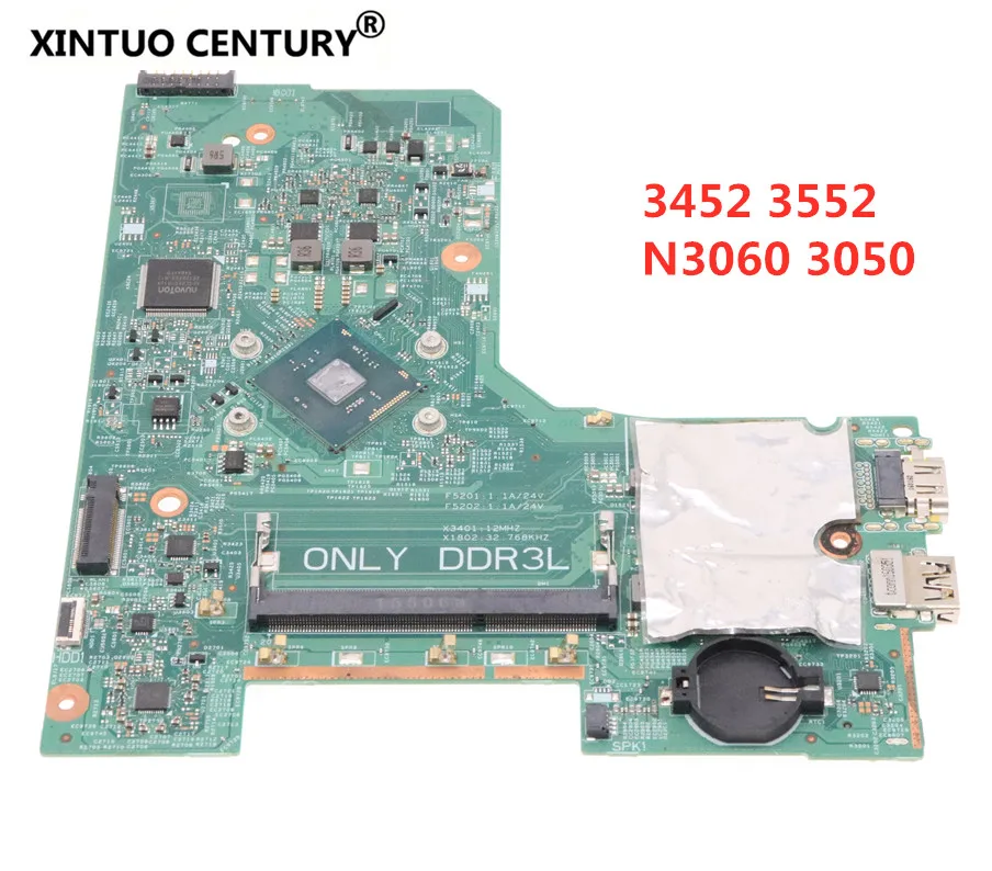 CN 0PW4MN для ноутбука DELL INSPIRON 3452 3552 материнская плата PW4MN Iris BSW MB 14279 1 PWB:896X3 N3050/N3060