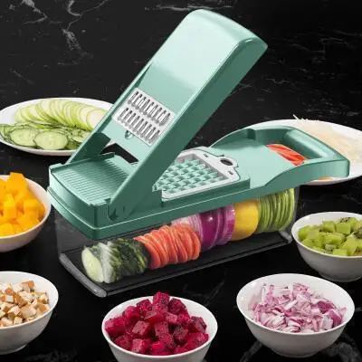 

ZK20 Vegetable Vutter Kitchenware Slicer Fruit Potato Peeler Carrot Grater Kitchen accessories basket vegetable slicer