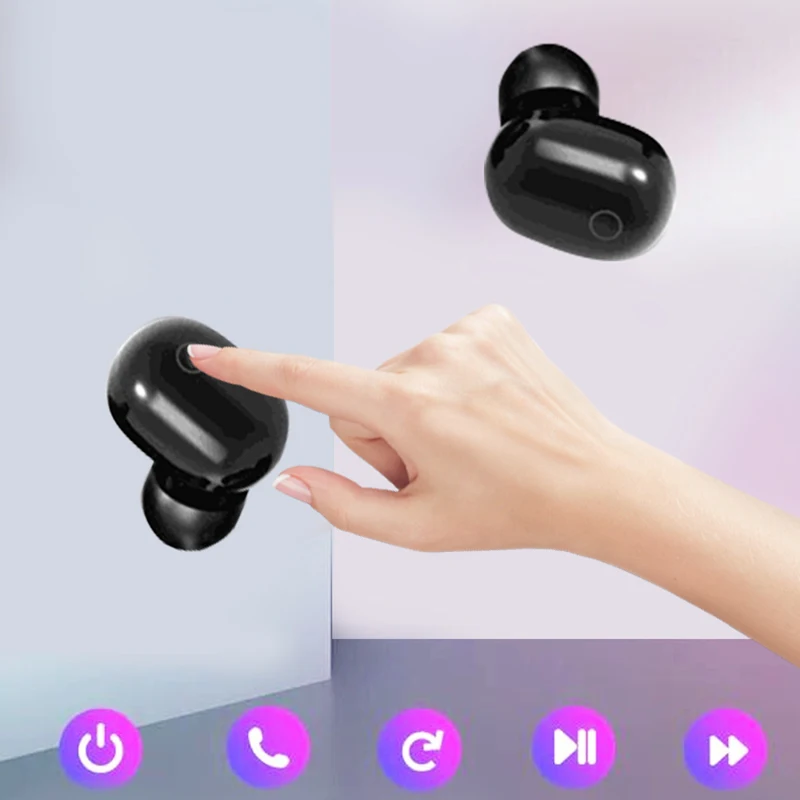 Bluetooth наушники F2 TWS 5 0 беспроводные вкладыши Водонепроницаемая гарнитура игровые