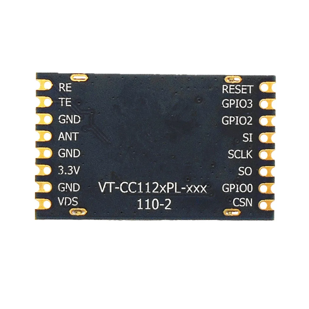 VT CC1120PL 433 МГц узкополосный цифровой SPI интерфейс чип Тип Промышленный 3000 м RF