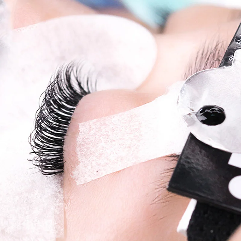 Скотч для монтажа светодиодных лампочек наращивания ресниц нетканый Бумага 900 см