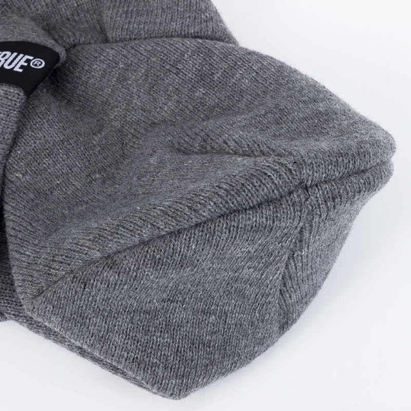 Трикотажная Шапка-бини для мужчин и женщин однотонная на осень/зиму | Аксессуары