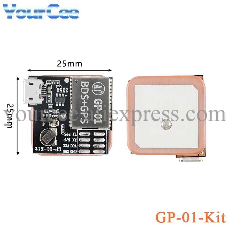 GP-01 GP-02 двухрежимный BDS GNSS синхронизирующий модуль Спутниковое позиционирование