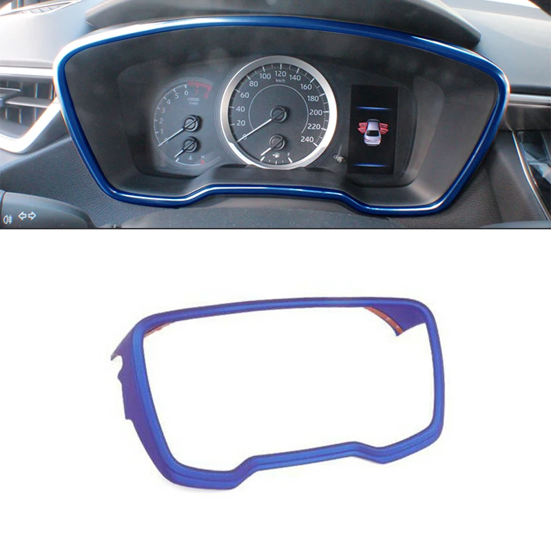 

Blue Dashboard Instrument Cover Trim Frame Fit For Toyota Corolla 2019-2020